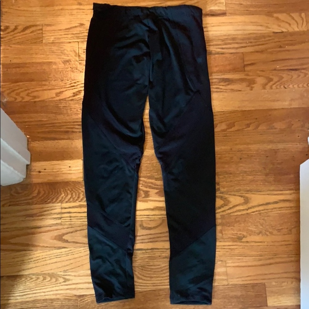 adidas x Stella McCartney black workout pants